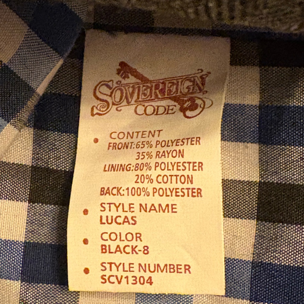 Sovereign Code Gray Button-Up Vest - Picture 7 of 10